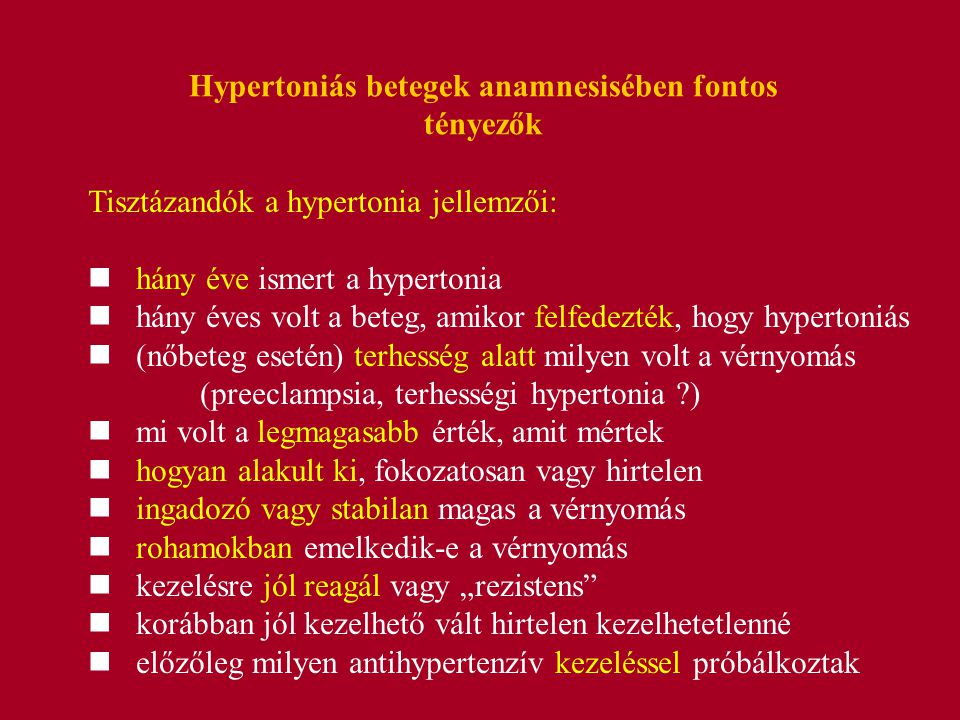 hypertonia hyperthyreosis kezeléssel
